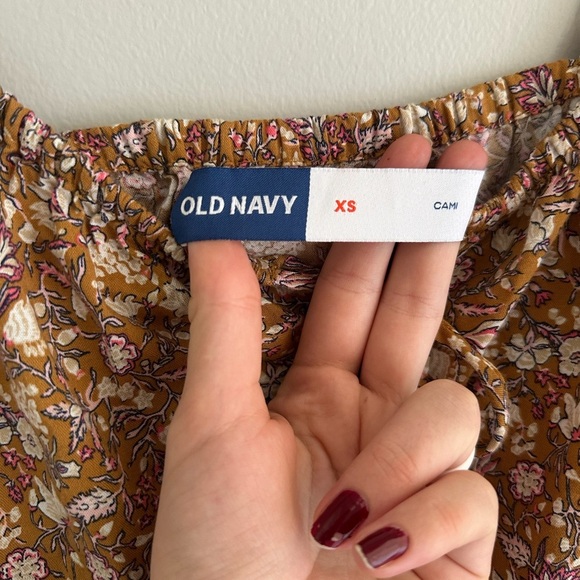 Old Navy Floral Fall Print Cami Dress Women’s XS - Picture 6 of 9